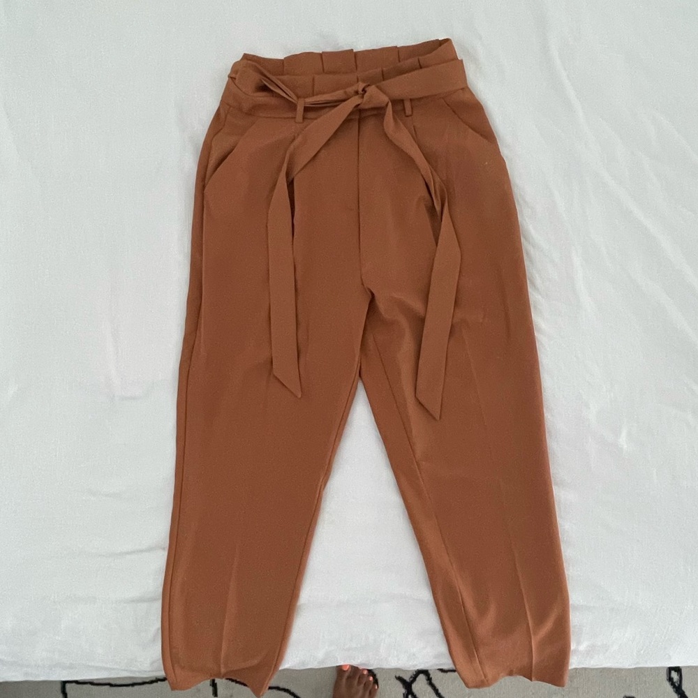 Caramel trouser pants